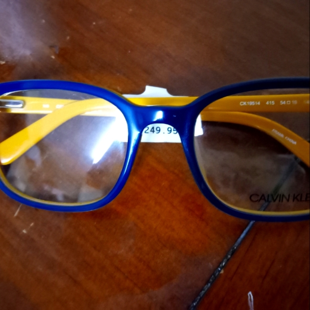 Calvin Klein glasses used as frames or just wear